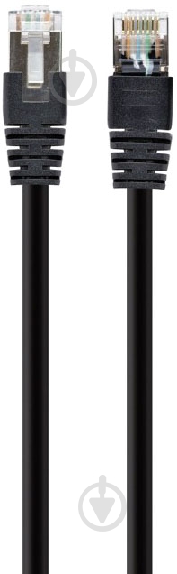 Патч-корд Cablexpert 1,5 м черный (PP6A-LSZHCU-BK-1.5M) S/FTP литой - фото 1 Патч-корд Cablexpert 1,5 м черный (PP6A-LSZHCU-BK-1.5M) S/FTP литой - фото 1