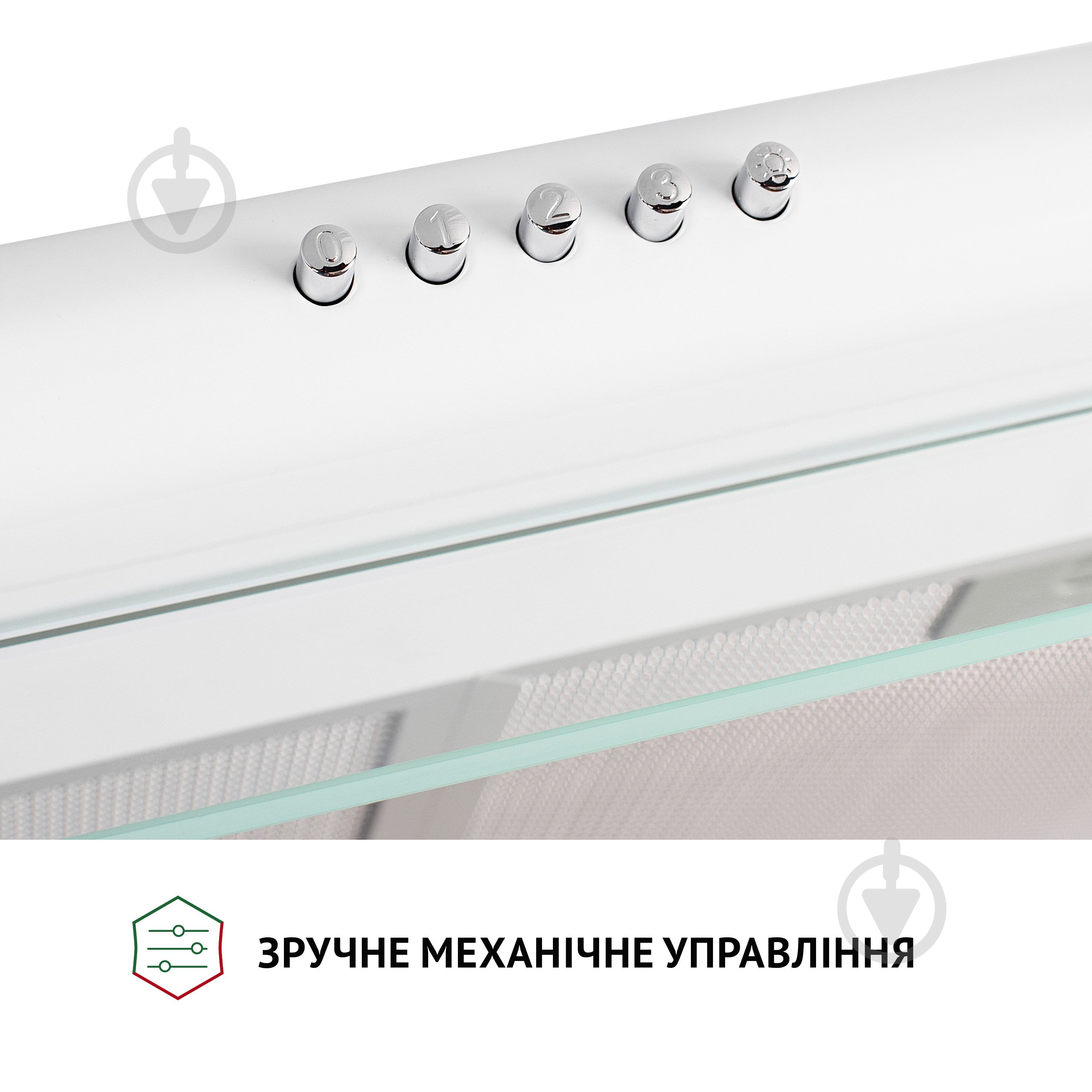 Витяжка Perfelli PL 6042 W LED плоска - фото 6