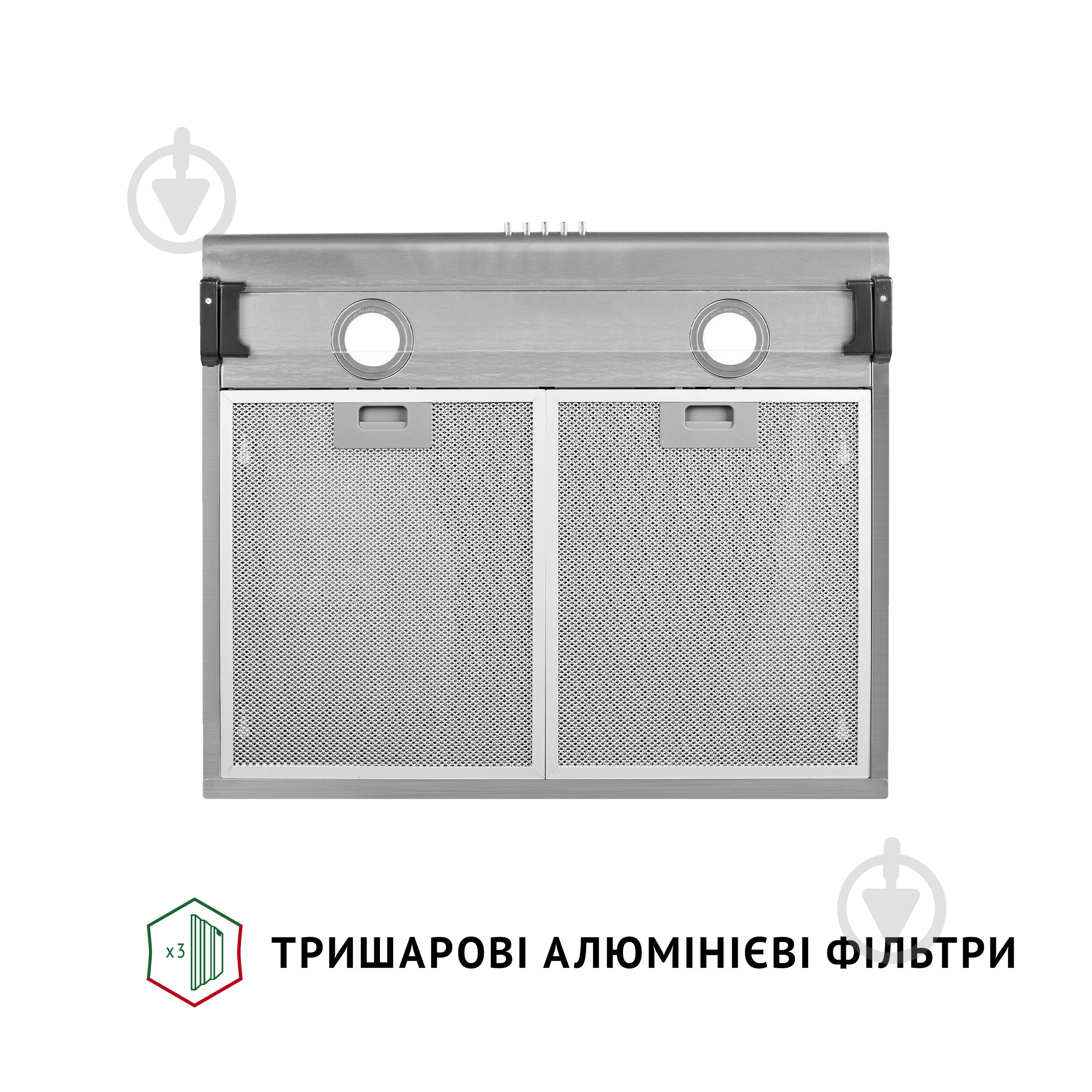 Вытяжка Perfelli PL 6042 I LED плоская - фото 7