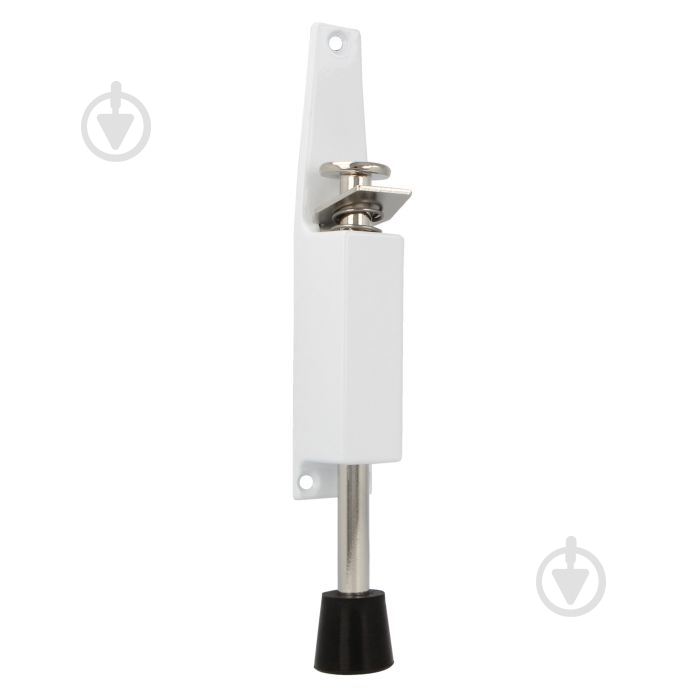 Стопор дверной Amig нажимной белый - фото 2