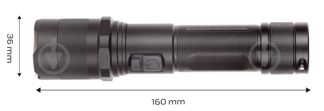 ᐉ Фонарик Neo 1000 Лм OSRAM P9 LED (99-035) черный • Купить в