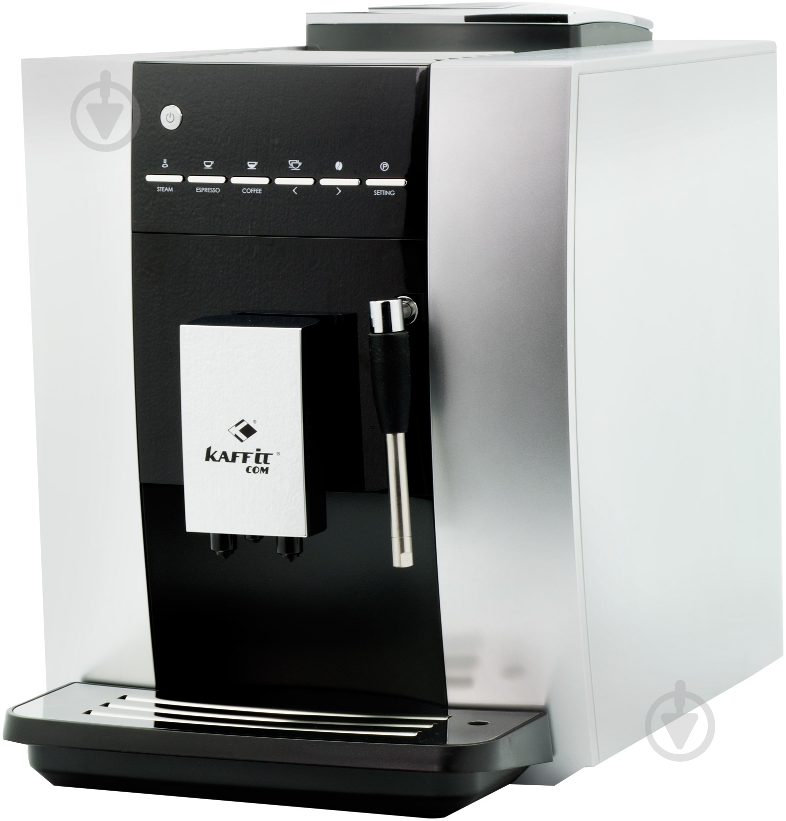 Кофемашина Kaffit.com KFT1603 bari silver - фото 1 Кофемашина Kaffit.com KFT1603 bari silver - фото 1