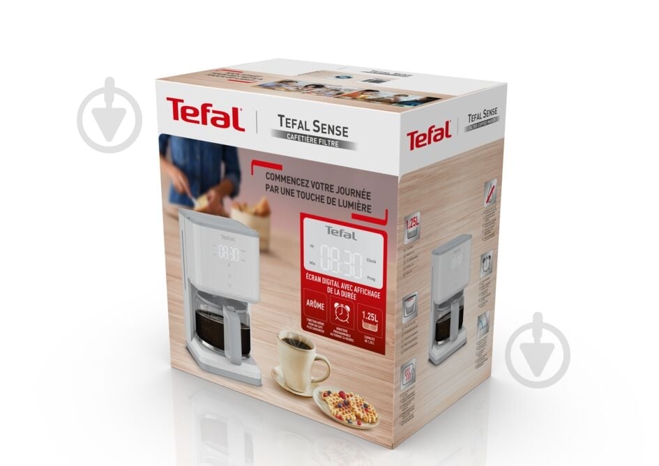 ВИТРИНА! Кофеварка капельная Tefal Sense CM693110 - фото 21