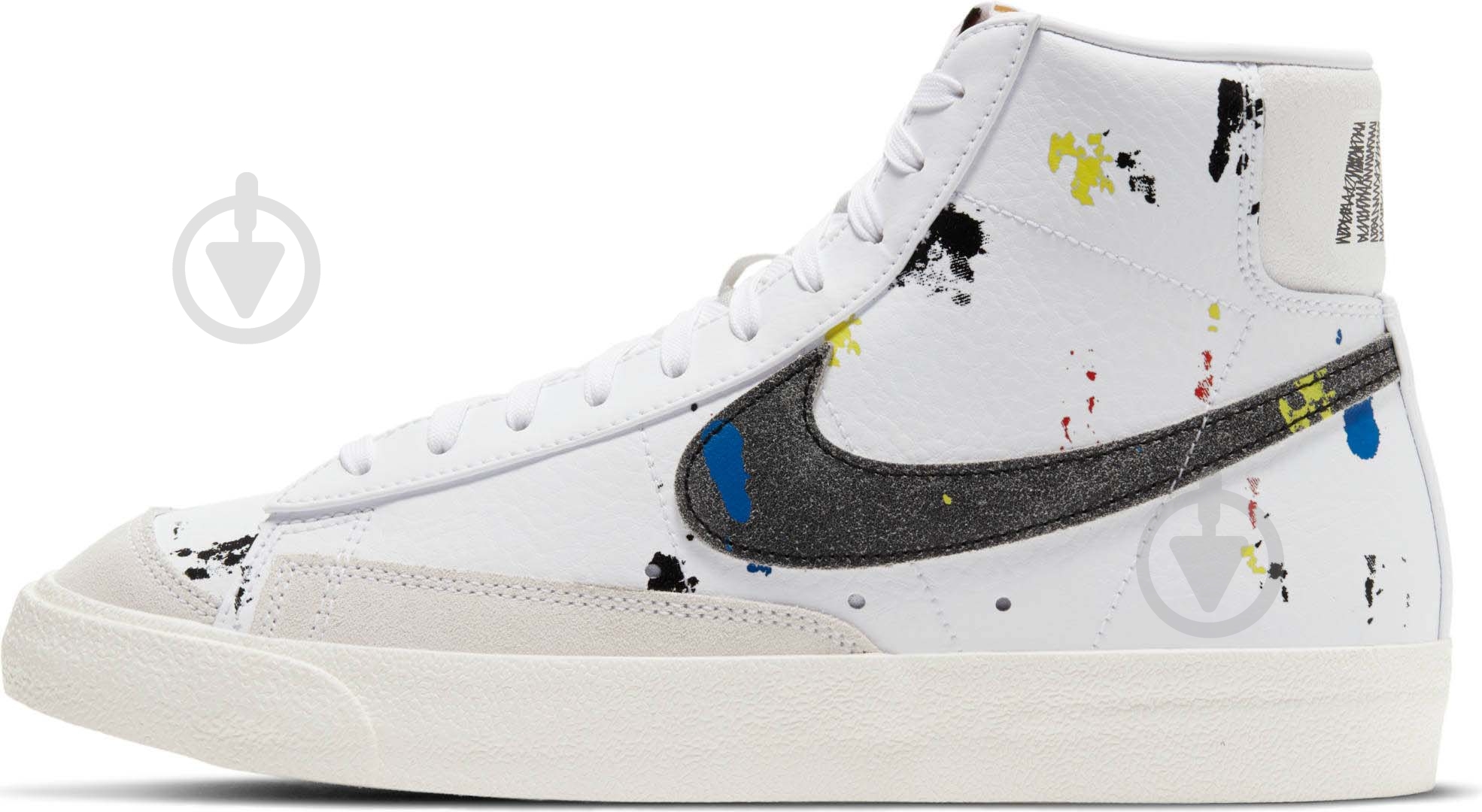 Кроссовки мужские демисезонные Nike Blazer Mid '77 DC7331-100 р.41 белые - фото 3