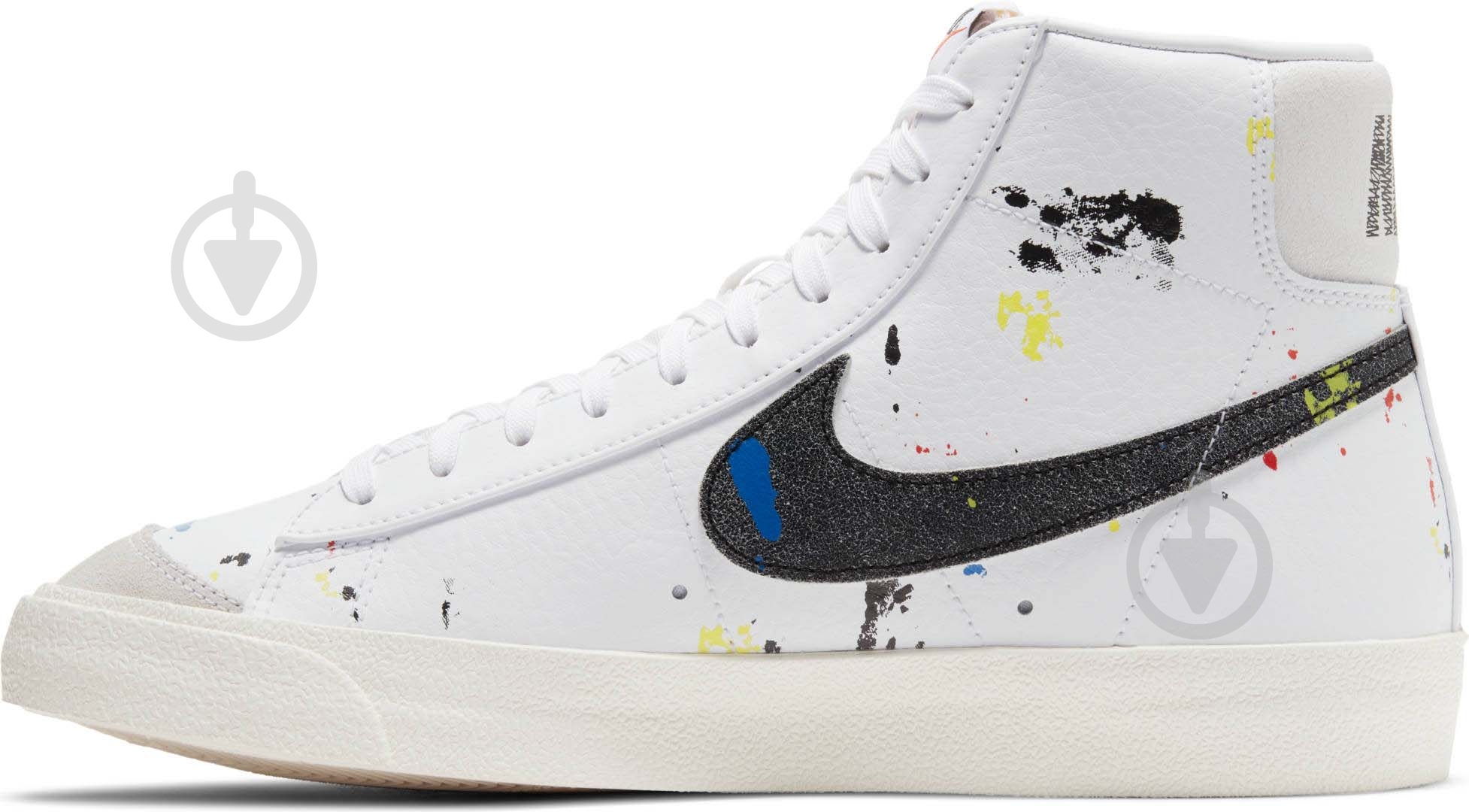 Кроссовки мужские демисезонные Nike Blazer Mid '77 DC7331-100 р.41 белые - фото 4