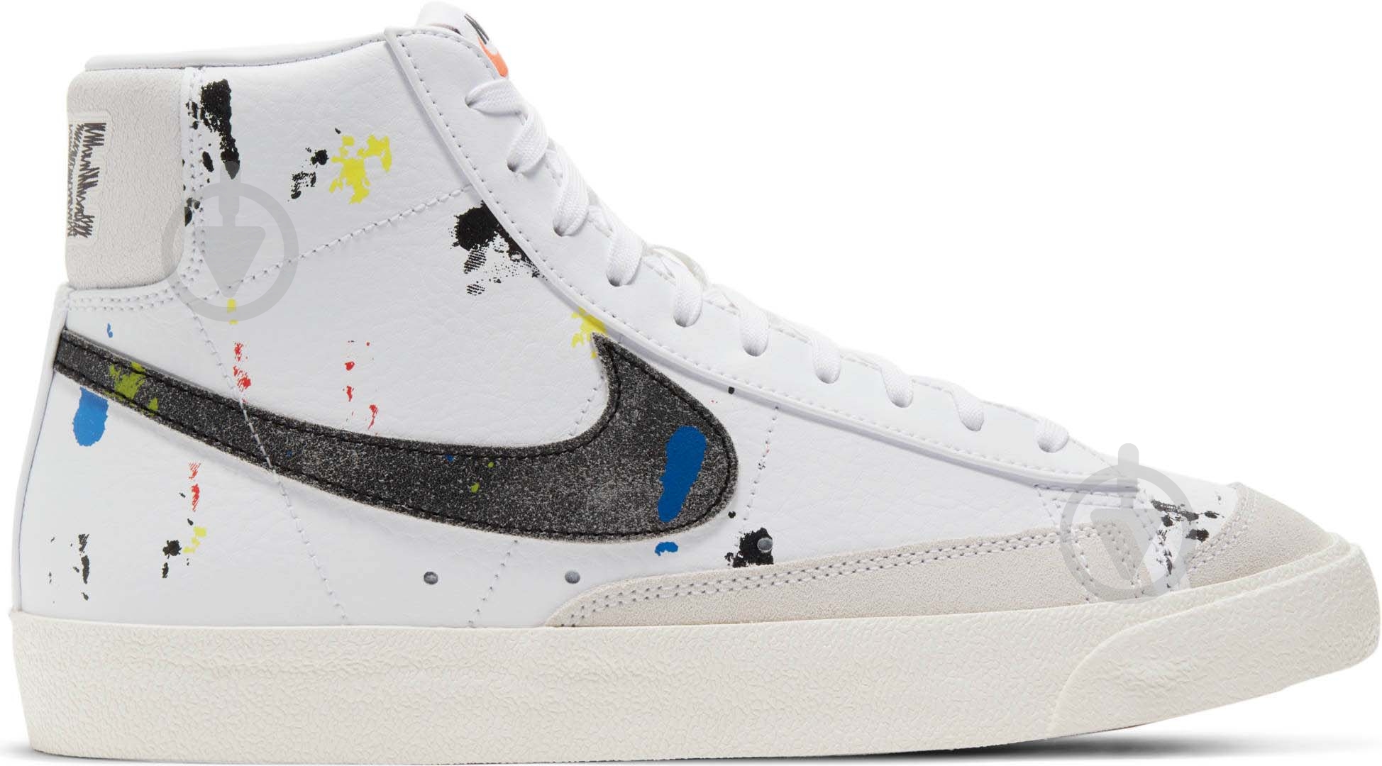 Кроссовки мужские демисезонные Nike Blazer Mid '77 DC7331-100 р.42,5 белые - фото 1