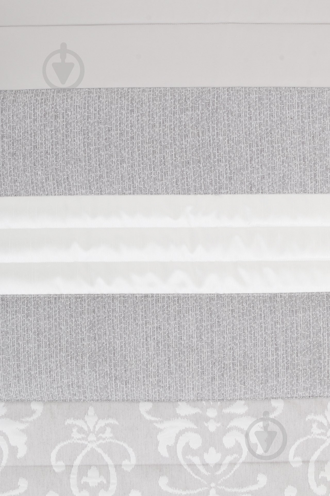 Покрывало и наволочки PAULETA GRIS 235x270 см Algodon Blanco серый - фото 2