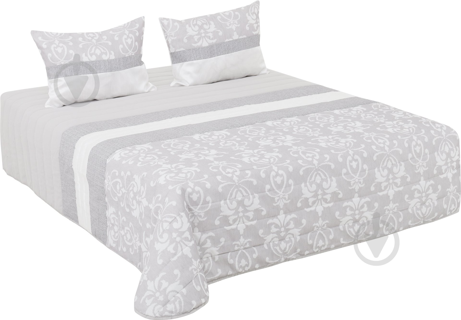 Покрывало и наволочки PAULETA GRIS 235x270 см Algodon Blanco серый - фото 1