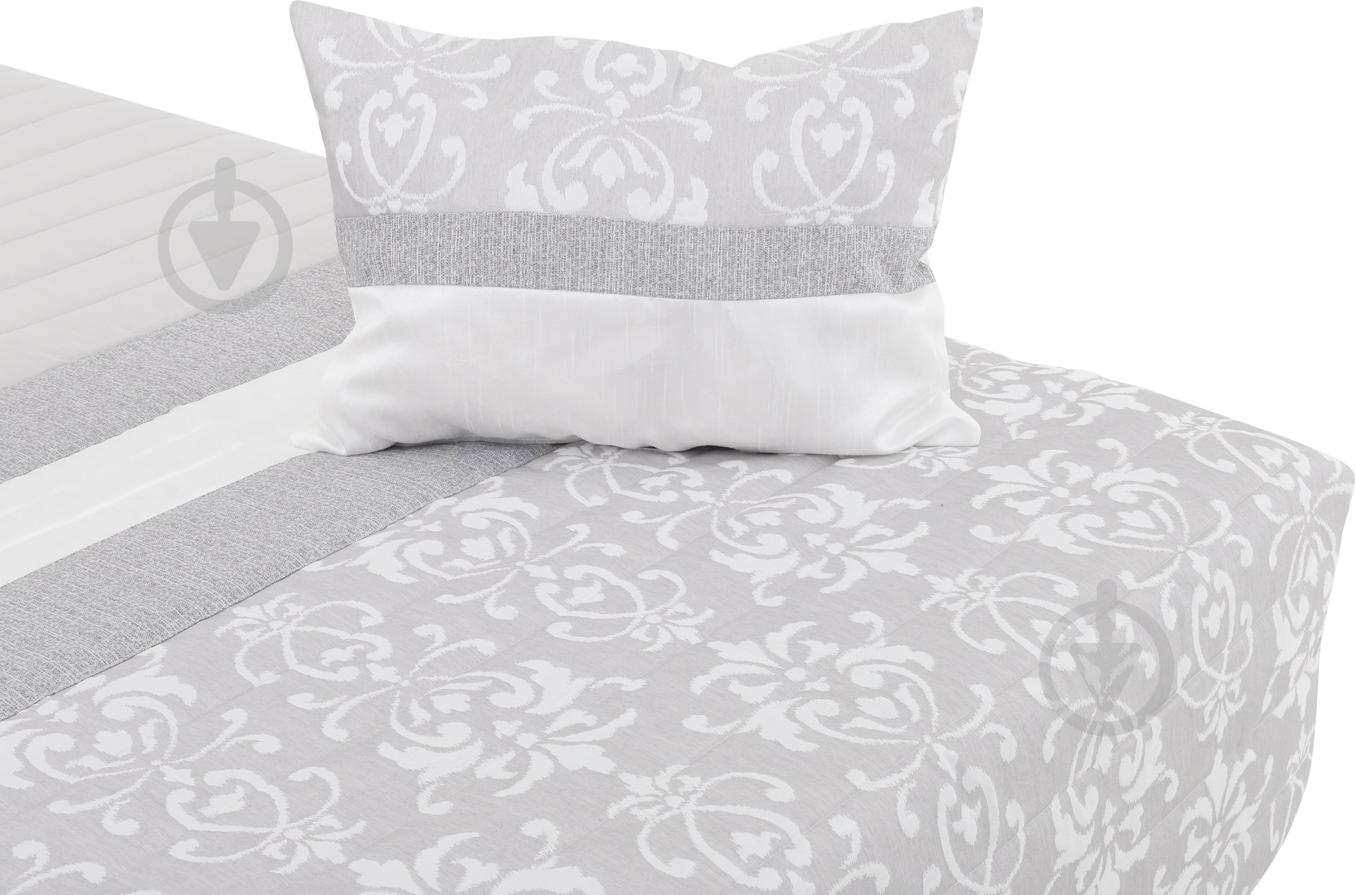 Покрывало и наволочки PAULETA GRIS 235x270 см Algodon Blanco серый - фото 3