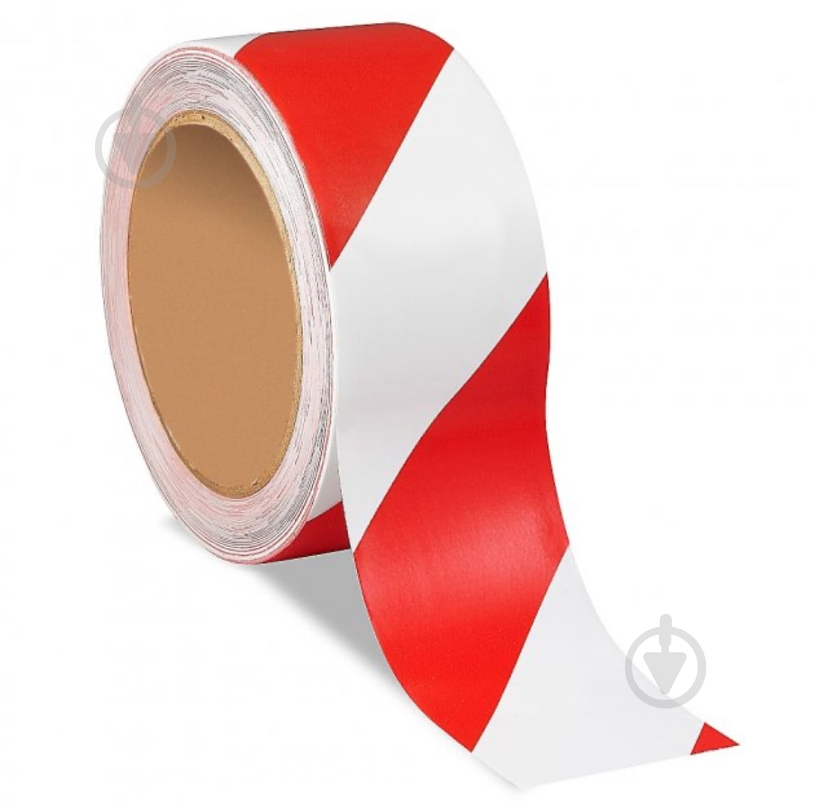 Огороджувальна сигнальна стрічка 75 мм 30 мкм 100 м - фото 1