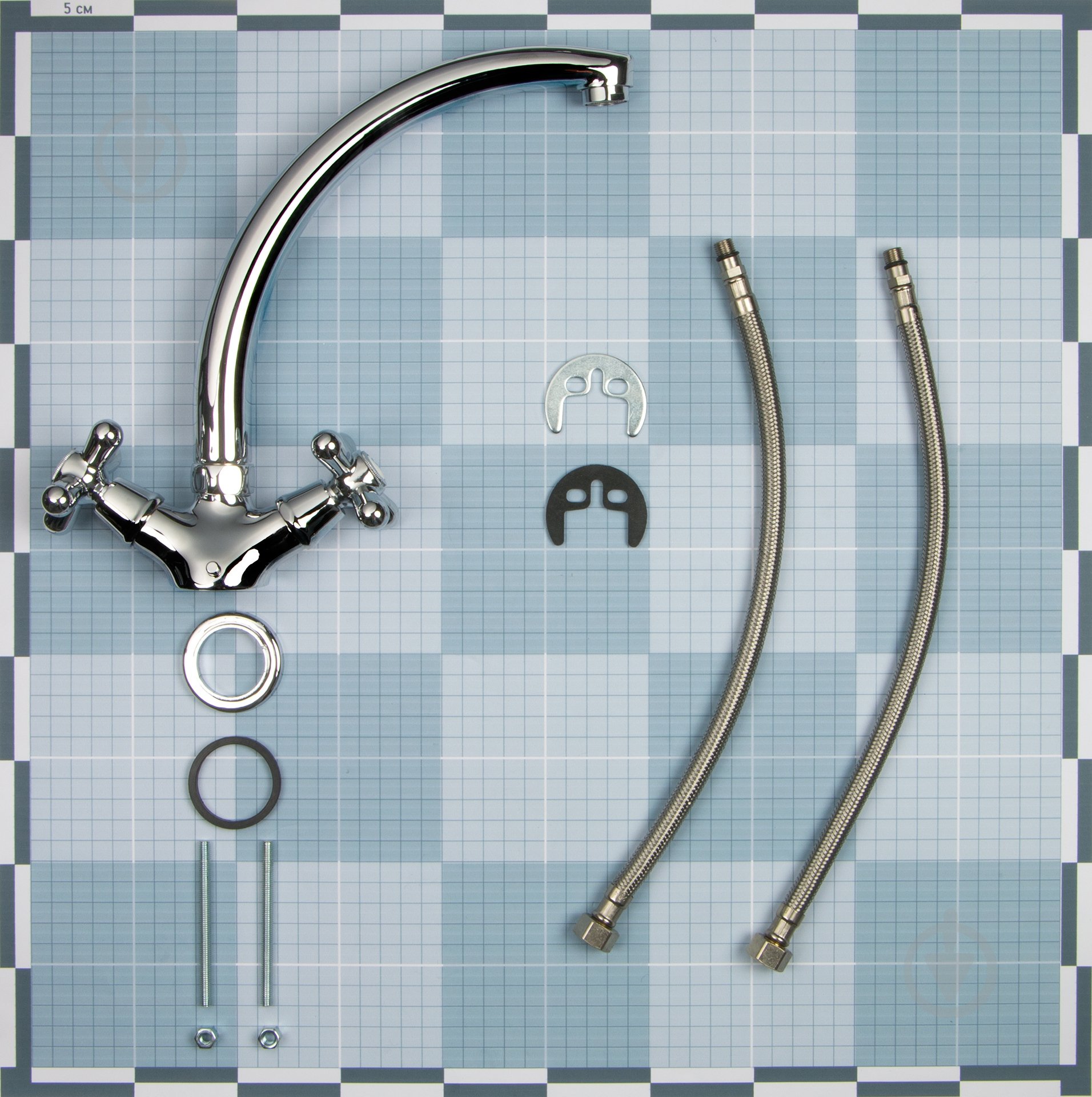 Смеситель для кухни Ferro Retro XD4 - фото 2 Смеситель для кухни Ferro Retro XD4 - фото 2