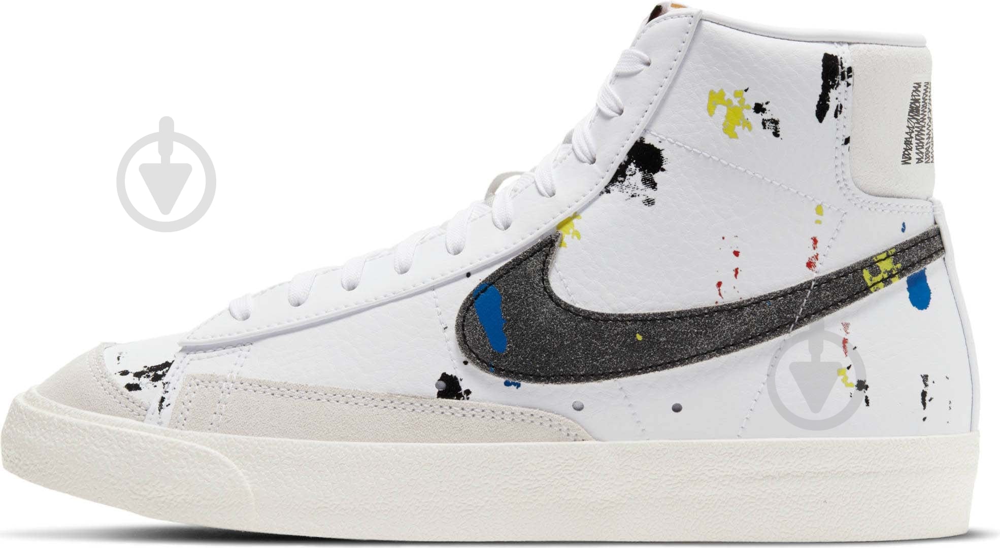 Кросівки чоловічі демісезонні Nike Blazer Mid '77 DC7331-100 р.44,5 білі - фото 3