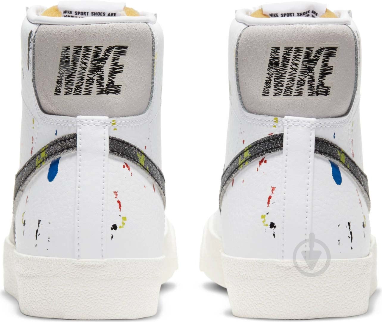 Кросівки чоловічі демісезонні Nike Blazer Mid '77 DC7331-100 р.44,5 білі - фото 5