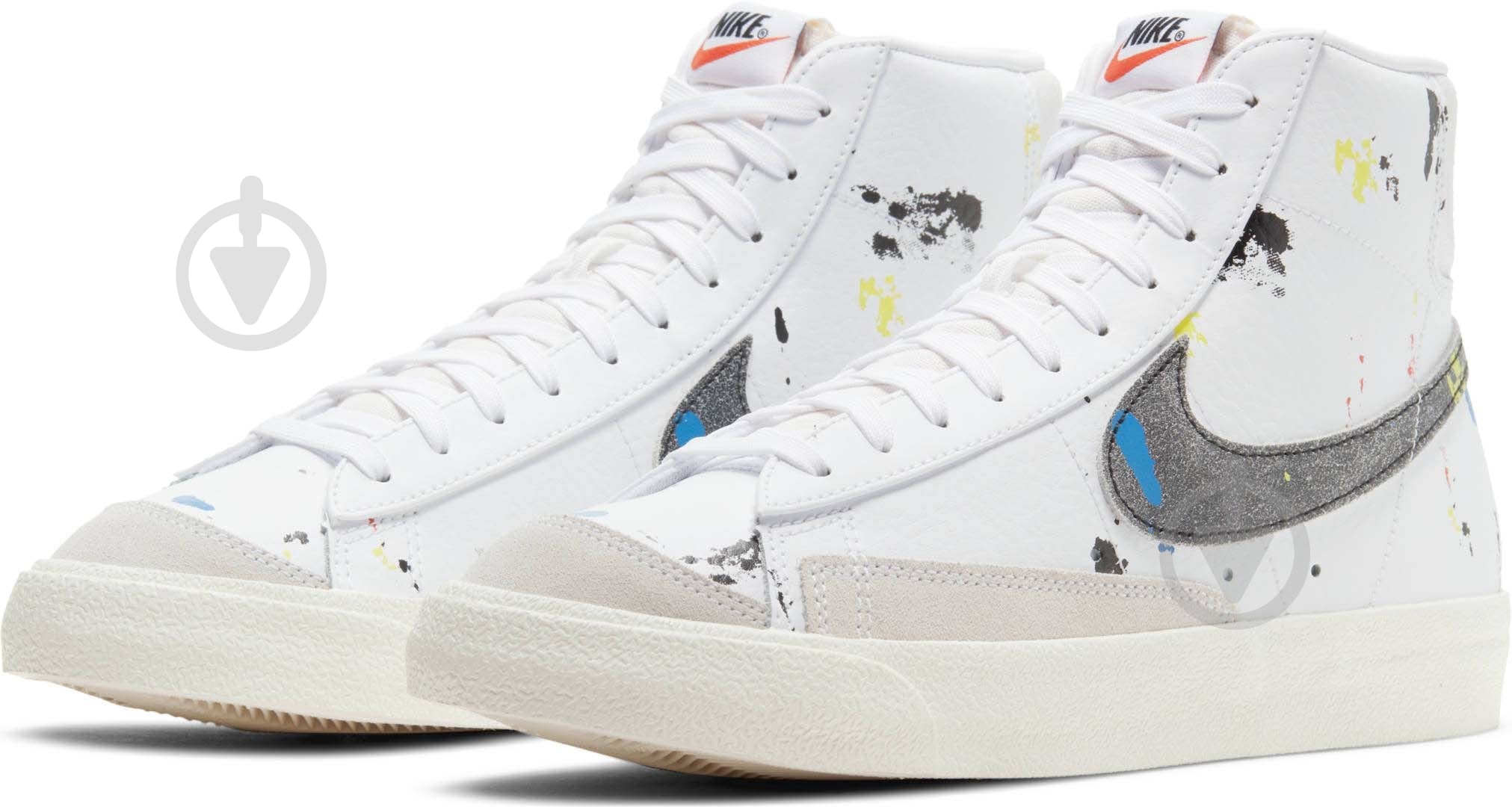 Кросівки чоловічі демісезонні Nike Blazer Mid '77 DC7331-100 р.44,5 білі - фото 6