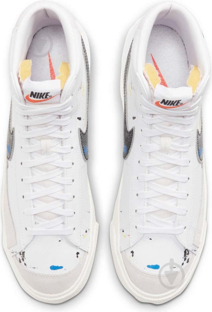 Кросівки чоловічі демісезонні Nike Blazer Mid '77 DC7331-100 р.44,5 білі - фото 7