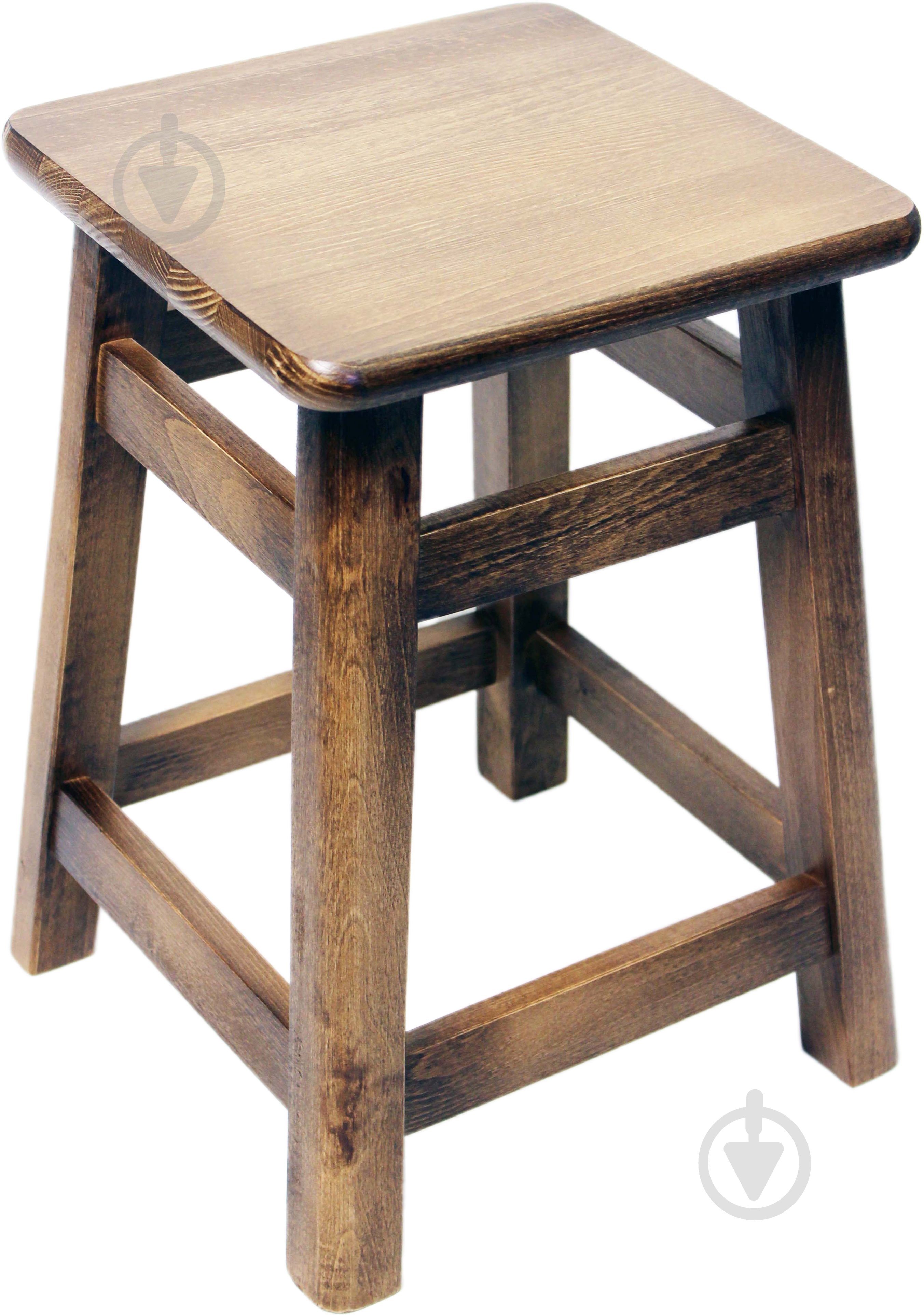 Табурет Мойсей кухонный коричневый / орех - фото 1 Табурет Мойсей кухонный коричневый / орех - фото 1
