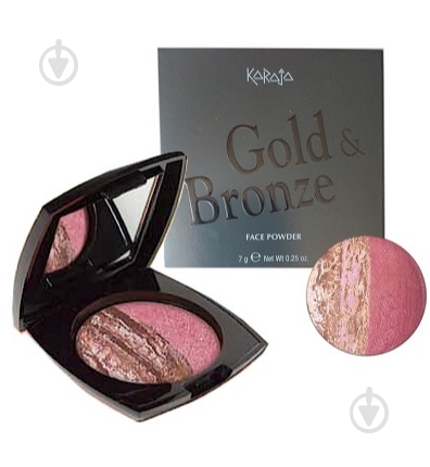 Пудра KARAJA Gold & Bronze №34 7 г - фото 1