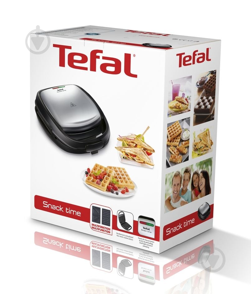ВИТРИНА! Сэндвичница Tefal Snack Time SW341D12 - фото 7 ВИТРИНА! Сэндвичница Tefal Snack Time SW341D12 - фото 7