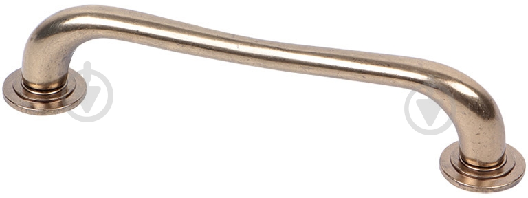 Мебельная ручка скоба Ferro Fiori 44504 128 мм D 4500.128 бронза - фото 1