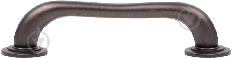 Меблева ручка скоба Ferro Fiori 44511 96 мм D 4500.96 бронза - фото 2