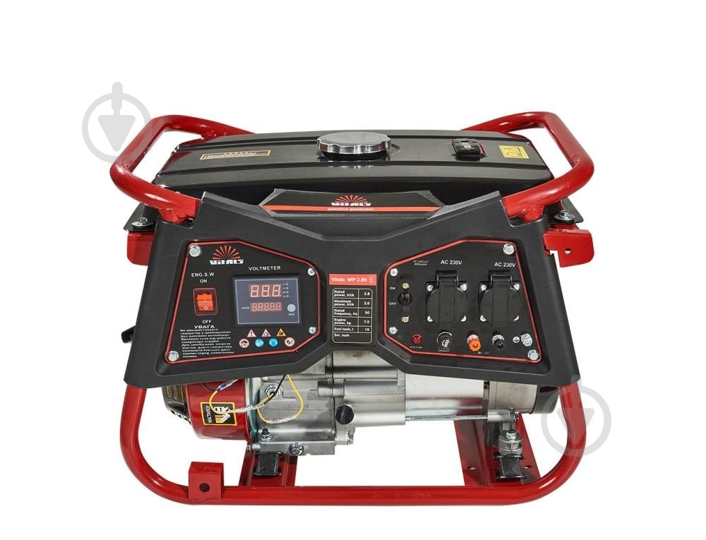 Генератор бензиновый Vitals WP 2.8b 2,8 кВт / 3 кВт 230 В WP 2.8b - фото 4 Генератор бензиновый Vitals WP 2.8b 2,8 кВт / 3 кВт 230 В WP 2.8b - фото 4