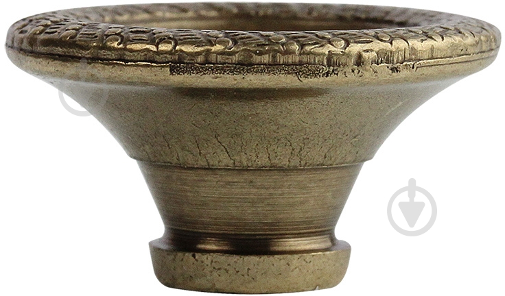 Мебельная ручка кнопка Ferro Fiori 18533 D 7090.01.25 бронза - фото 2