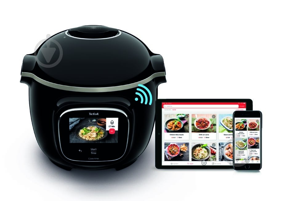 ВИТРИНА! Мультиварка Tefal Cook4me Touch CY912830 - фото 20