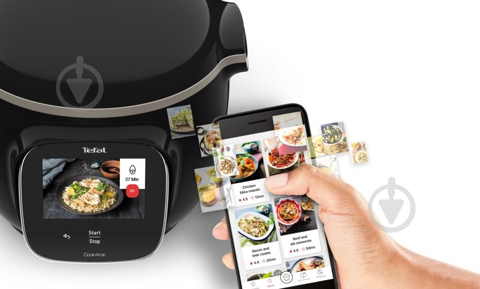 ВИТРИНА! Мультиварка Tefal Cook4me Touch CY912830 - фото 25