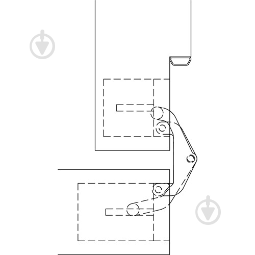 Петля Anselmi AN 142 3D (20 кг) врезная 144x27 матовый хром универсальная 1 шт. - фото 5 Петля Anselmi AN 142 3D (20 кг) врезная 144x27 матовый хром универсальная 1 шт. - фото 5
