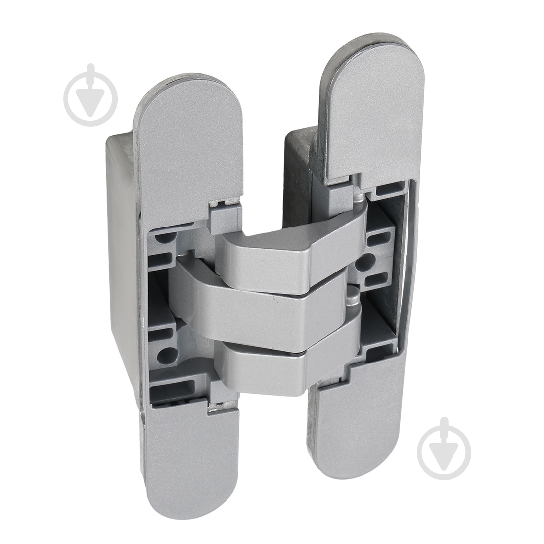 Петля Anselmi AN 142 3D (20 кг) врезная 144x27 матовый хром универсальная 1 шт. - фото 2 Петля Anselmi AN 142 3D (20 кг) врезная 144x27 матовый хром универсальная 1 шт. - фото 2