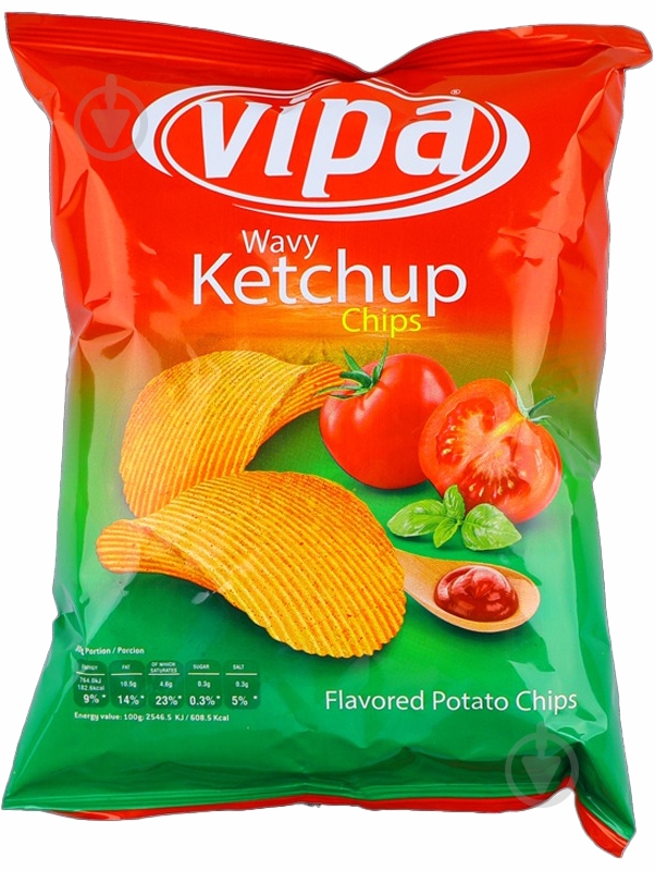 Чипси VIPA Кетчуп 40г - фото 1 Чипси VIPA Кетчуп 40г - фото 1