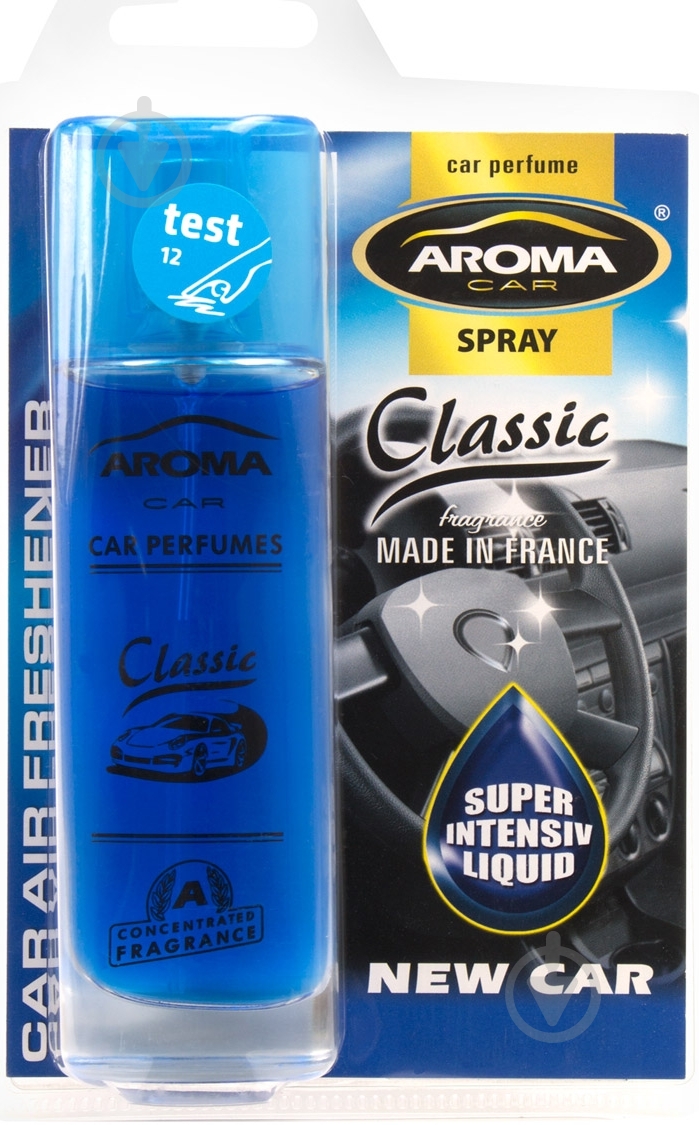Ароматизатор спрей  AromaCar Classic новая машина - фото 1