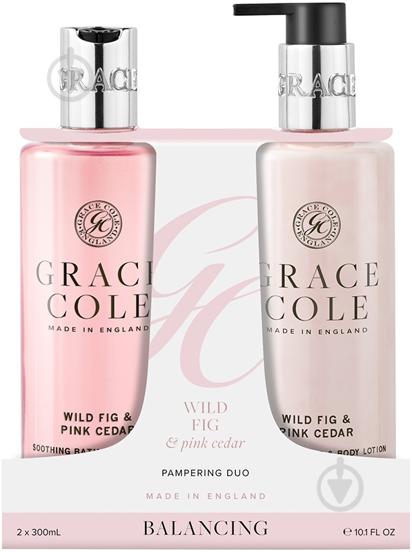Набор GRACE COLE для тела Wild Fig & Pink Cedar Duo - фото 1 Набор GRACE COLE для тела Wild Fig & Pink Cedar Duo - фото 1