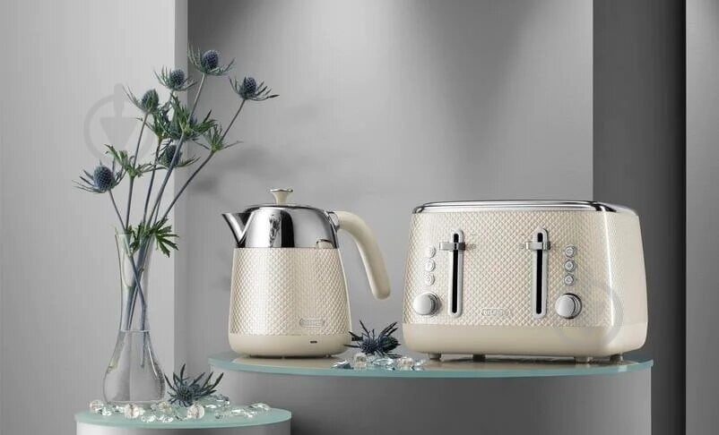 ВИТРИНА! Электрочайник Delonghi KBL 2001 W Luminosa - фото 4