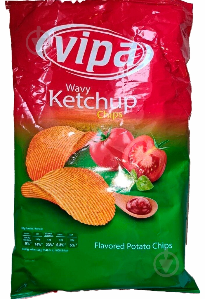 Чипси VIPA Кетчуп 75г - фото 1 Чипси VIPA Кетчуп 75г - фото 1