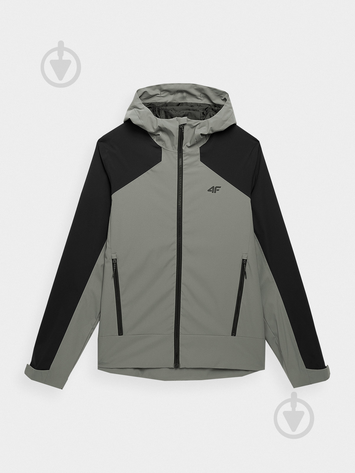 Ветровка 4F TECHNICAL JACKET M245 4FSS23TTJAM245-47S р.2XL серая - фото 1 Ветровка 4F TECHNICAL JACKET M245 4FSS23TTJAM245-47S р.2XL серая - фото 1