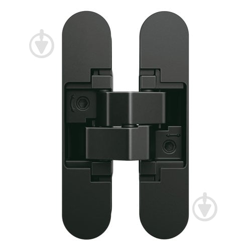 Петля Anselmi AN 150 3D (20 кг) врезная 110x24 черный универсальная 1 шт. - фото 1