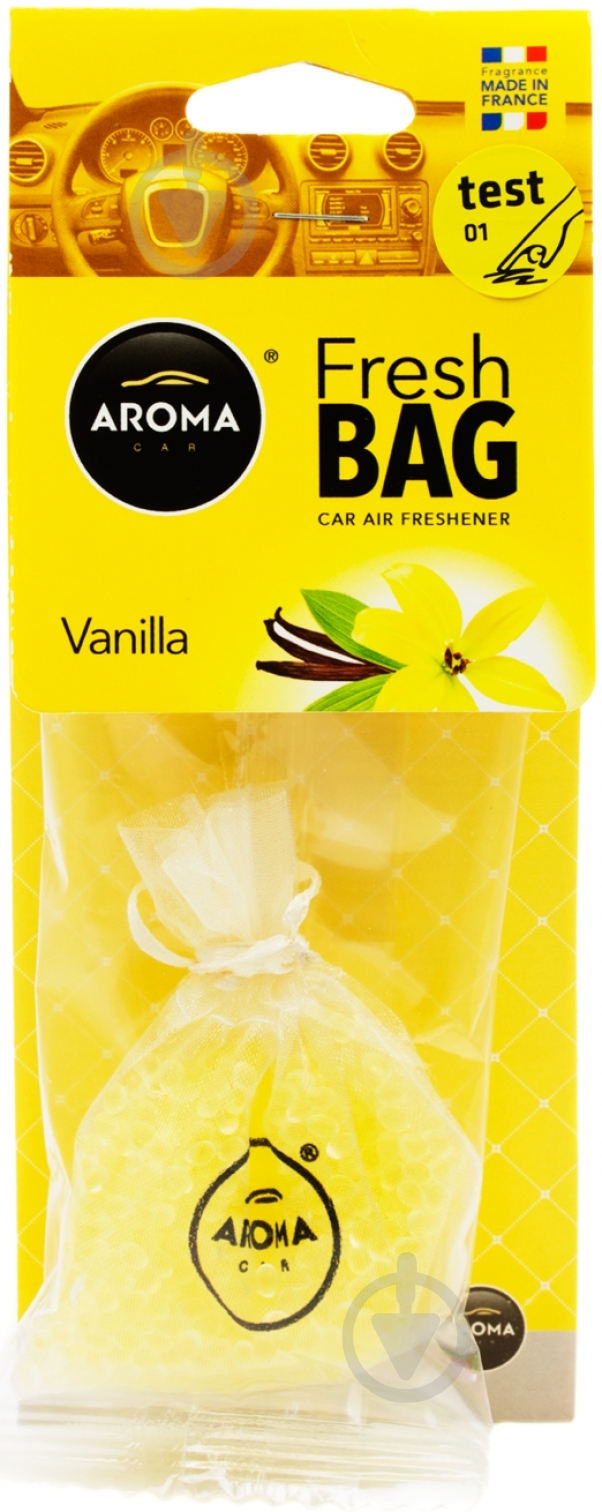 Ароматизатор на дефлектор AromaCar Fresh Bag ваниль - фото 1 Ароматизатор на дефлектор AromaCar Fresh Bag ваниль - фото 1