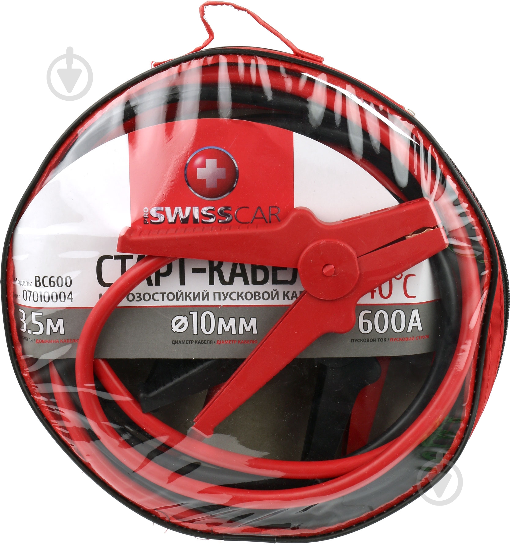 Старт-кабель Proswisscar 600 A 3,5 м - фото 3