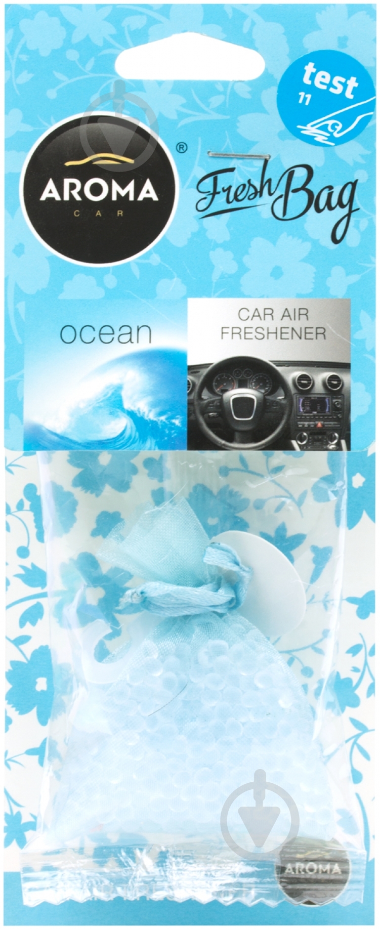 Ароматизатор на дефлектор  AromaCar Fresh Bag океан - фото 1