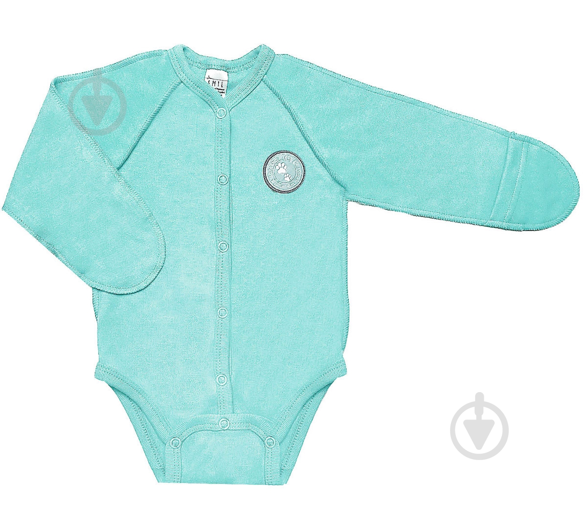 Боди для мальчика Smil р.62 бирюзовый 102487 - фото 1