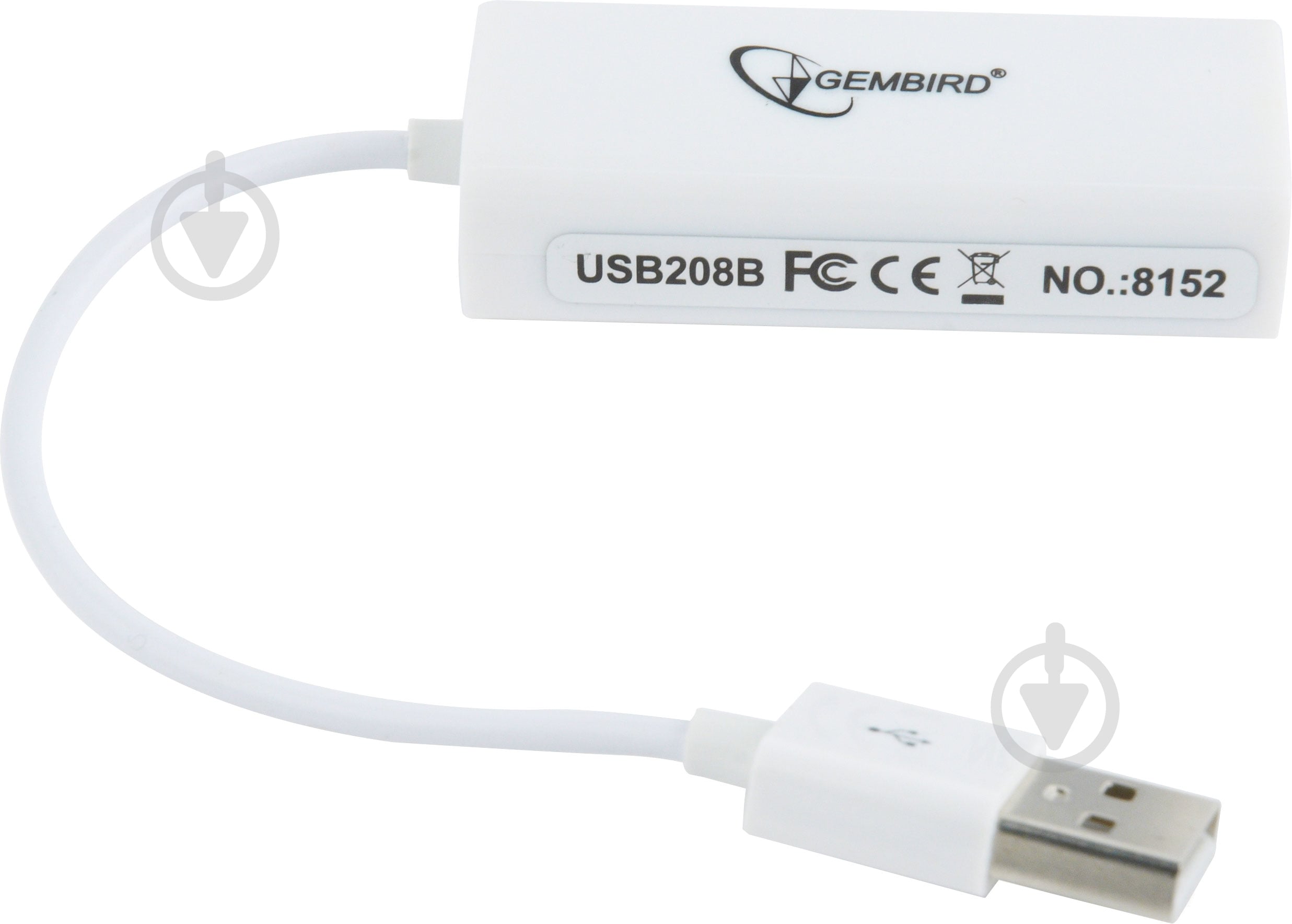 Адаптер Gembird NIC-U2-02 с USB - фото 2