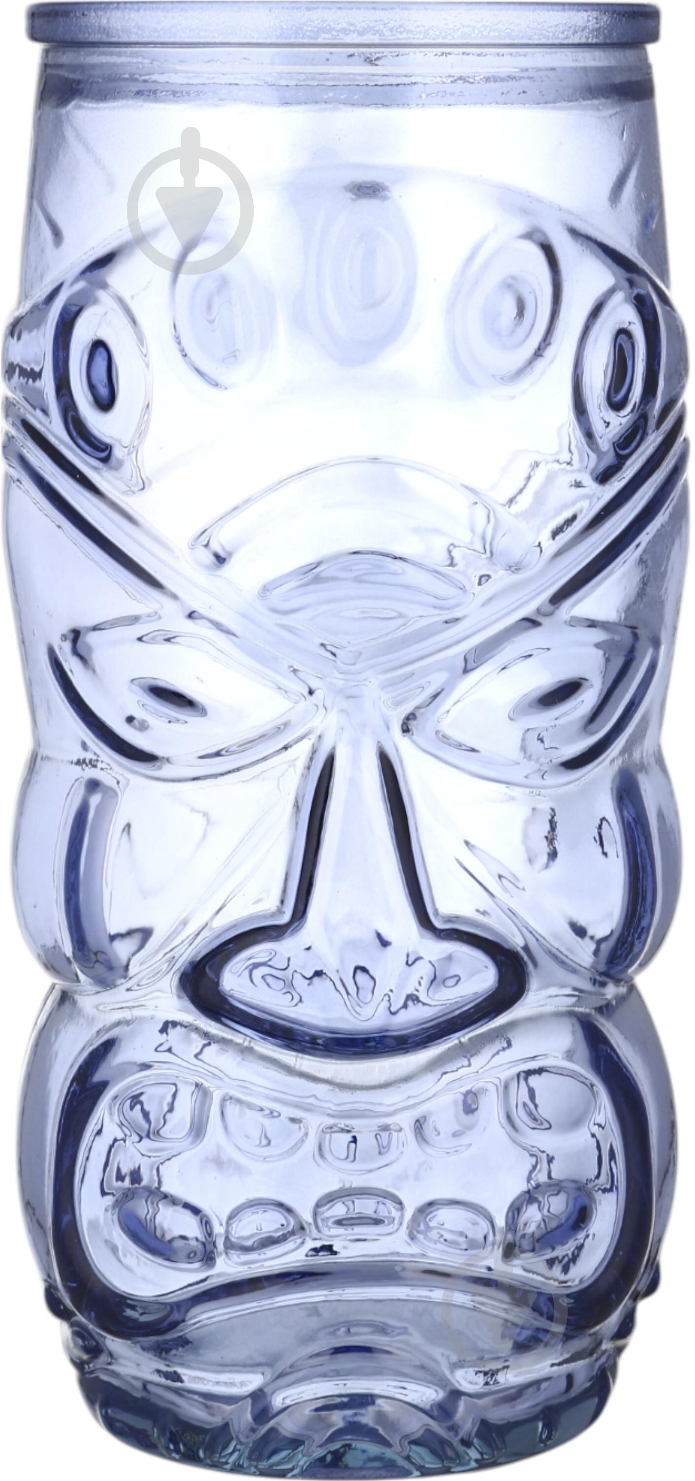 Склянка висока San Miguel Tiki блакитно-сіра 550 мл 1 шт. - фото 1