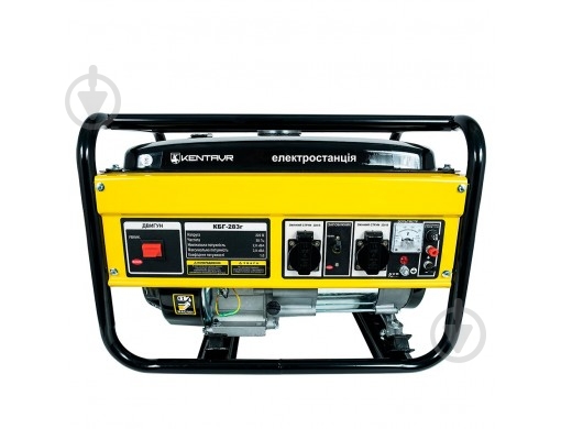 Генератор комбінований Кентавр КБГ283г (L) 2,8 кВт / 3 кВт 220 В КБГ283г (L) - фото 1