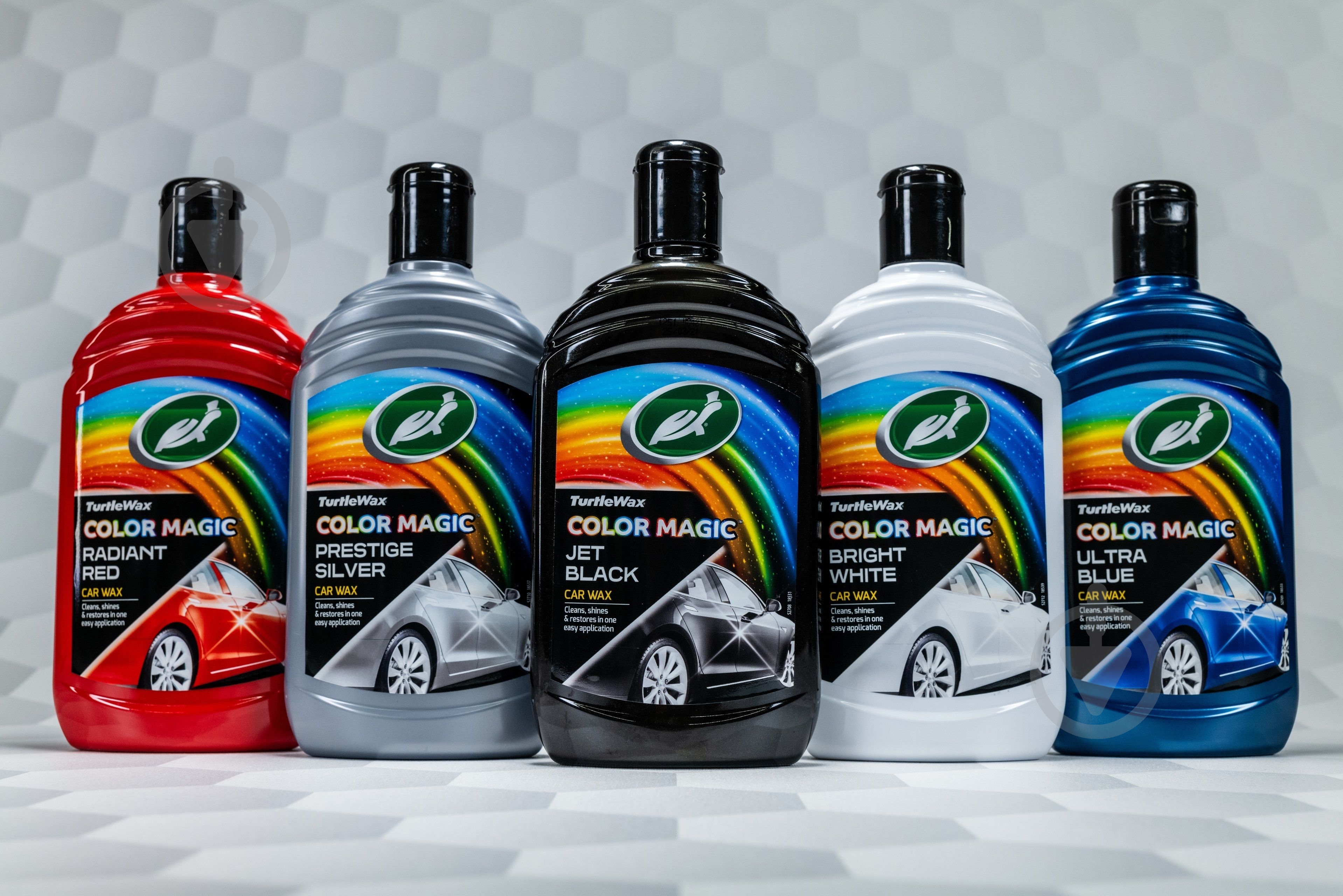 ᐉ Полироль-восстановитель цвета Jet Black TURTLE WAX мл500
