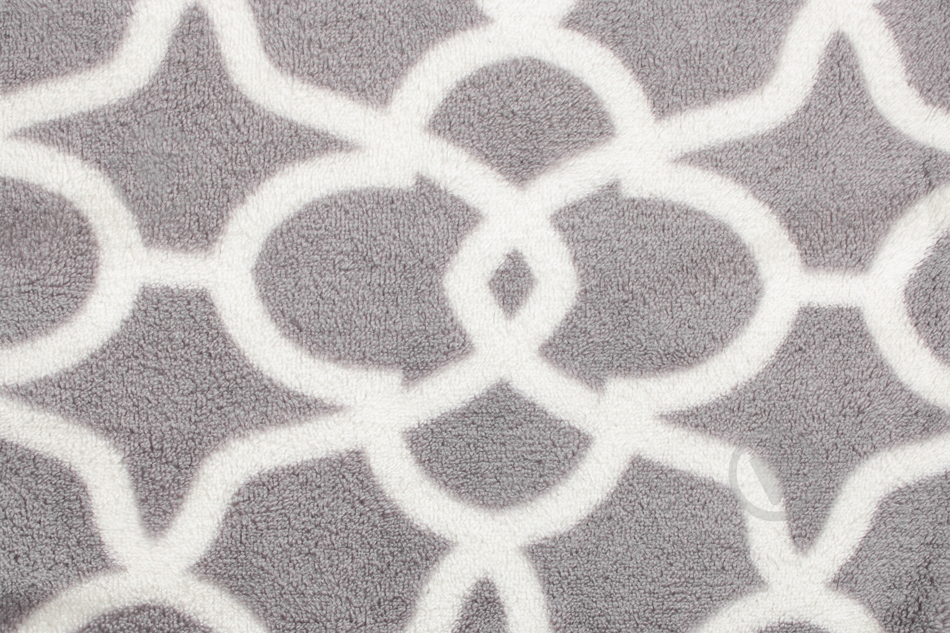 Плед Геометрия 160x200 см белый UP! (Underprice) - фото 2