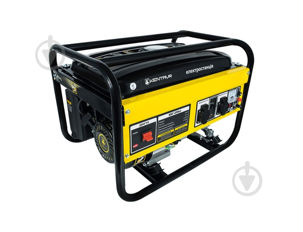 Генератор бензиновий Кентавр КБГ258аг (L) 2,5 кВт / 2,8 кВт КБГ258аг (L) - фото 1