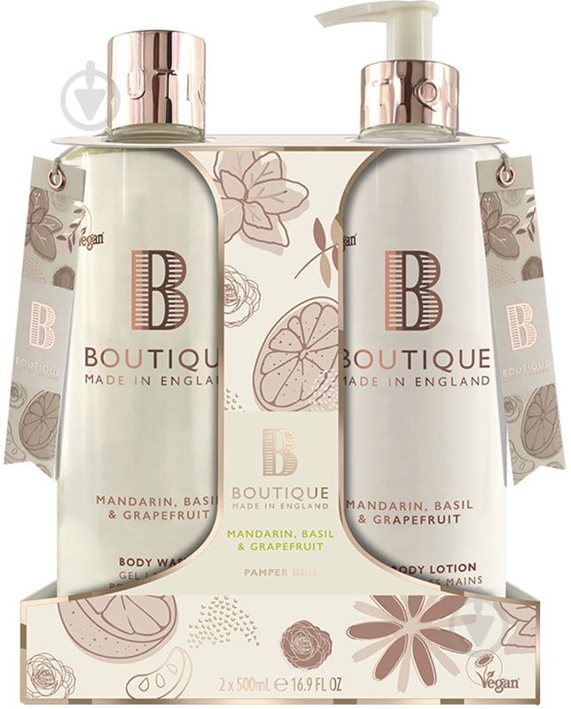 Набор BOUTIQUE для тела Mandarin, Basil & Grapefruit Duo - фото 1