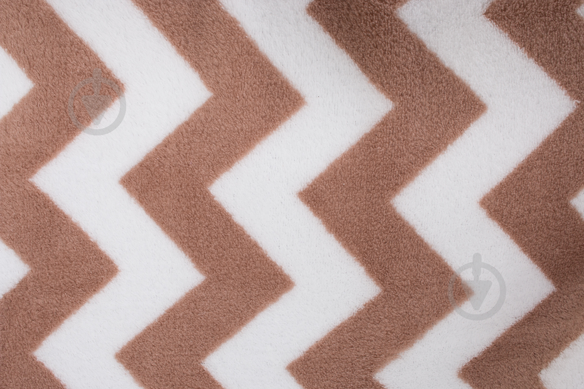 Плед Зигзаг 160x200 см кремовый UP! (Underprice) - фото 2