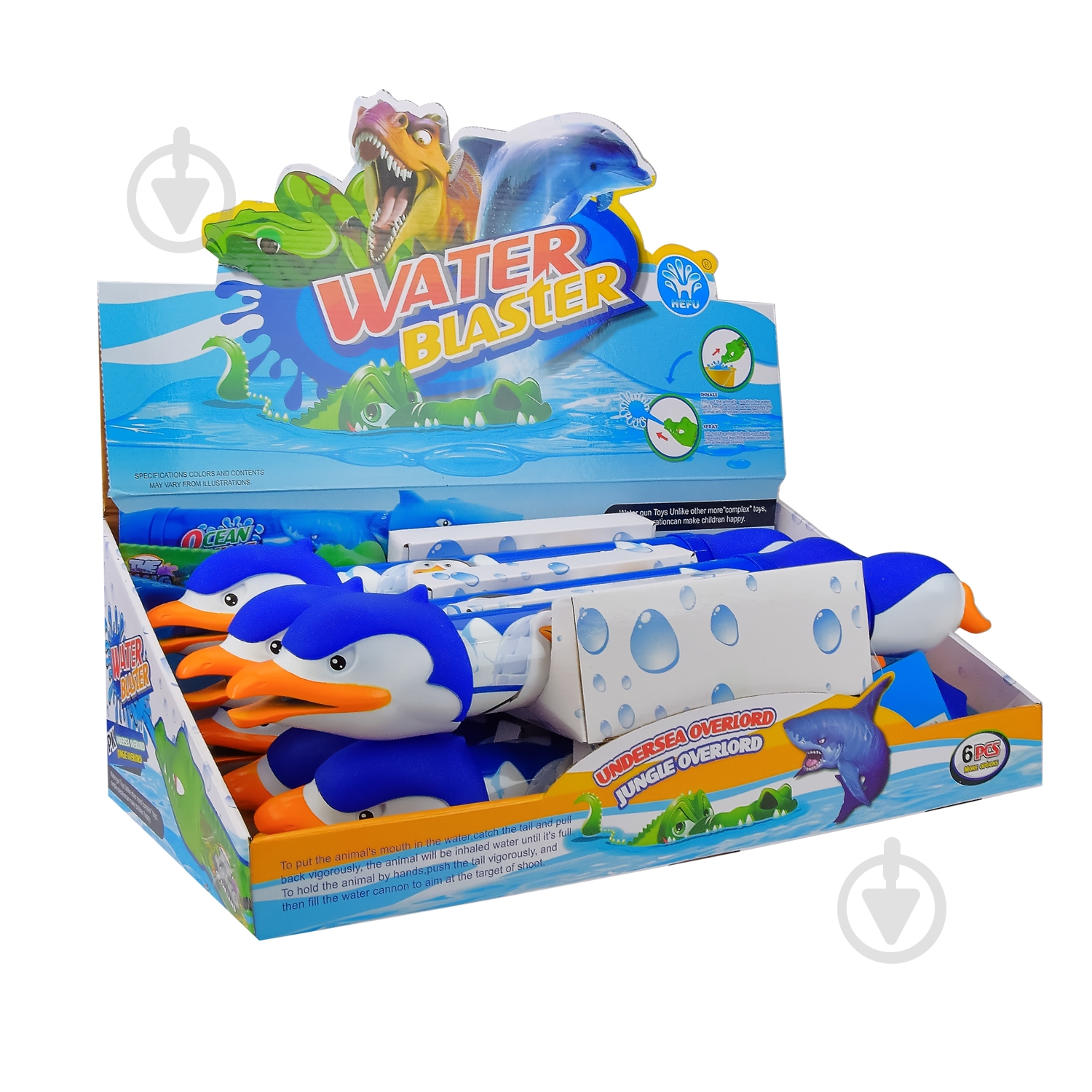 Водний пістолет Пінгвин 893B - фото 4